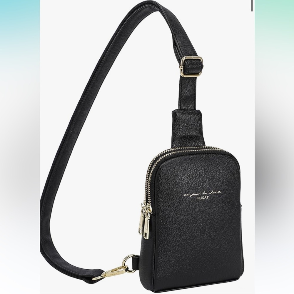 INICAT crossbody black bag